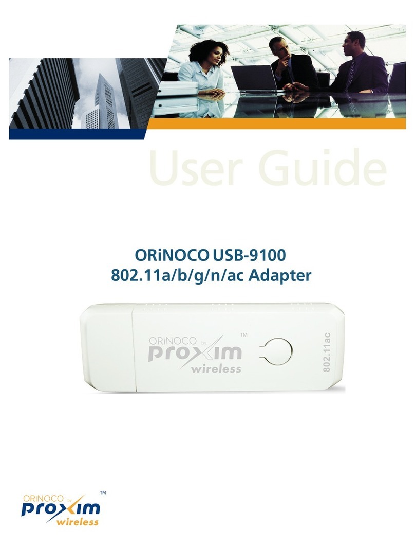Proxim ORiNOCO USB-9100 user guide