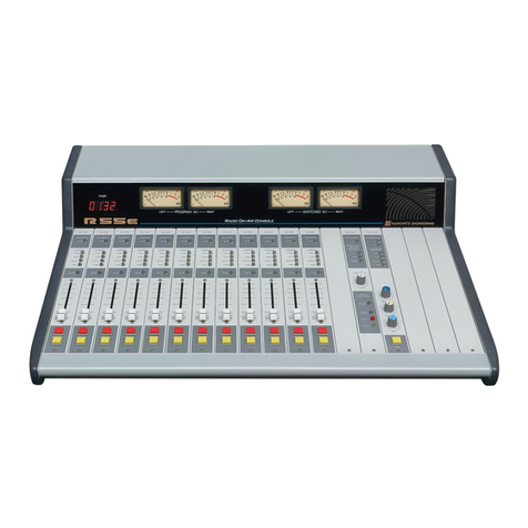 AudioArts Engineering audio console r-55e Technical manual