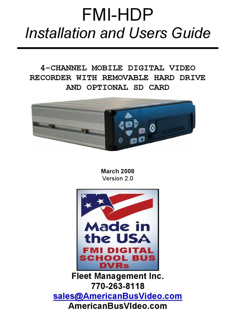 Fleet Management FMI-HDP Installation and user guide