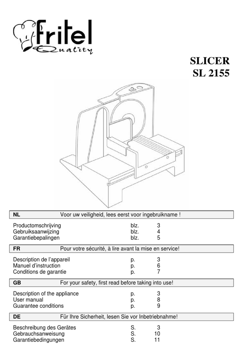 Fritel SL 2155 user manual
