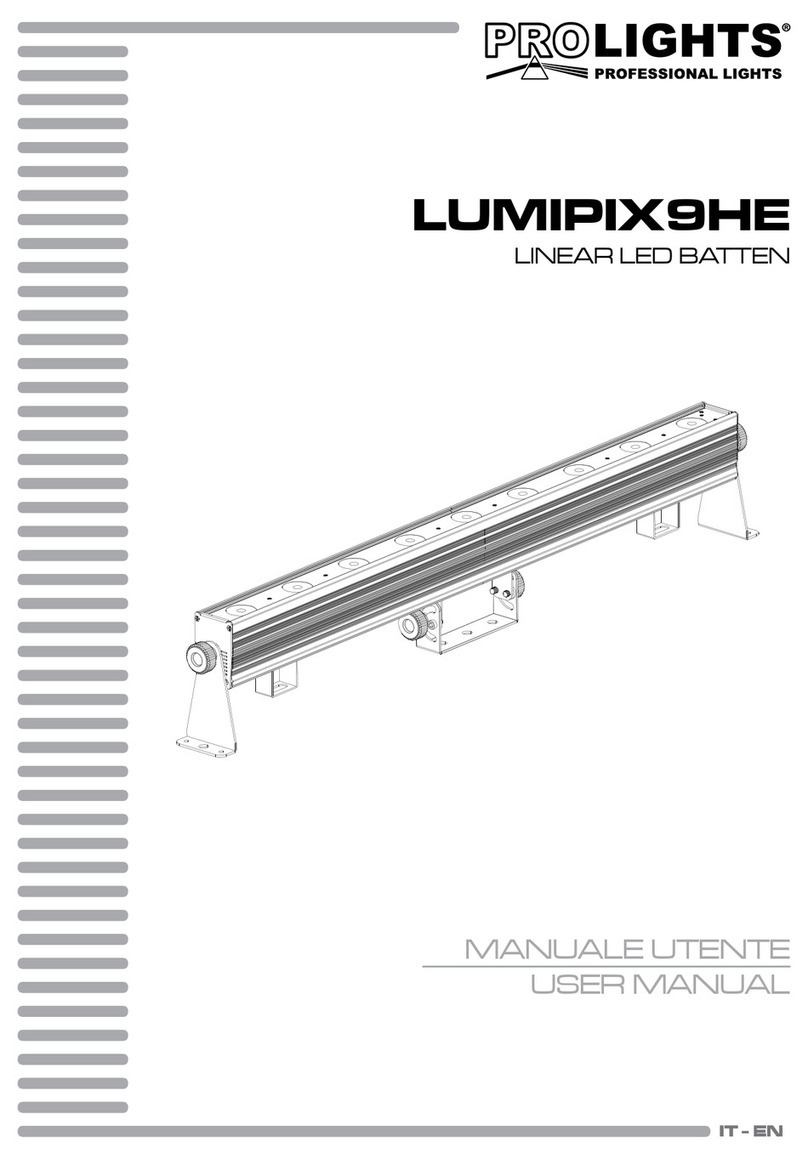 ProLights Lumipix9HE User manual