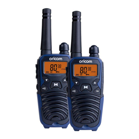 Oricom UHF2190 operating instructions