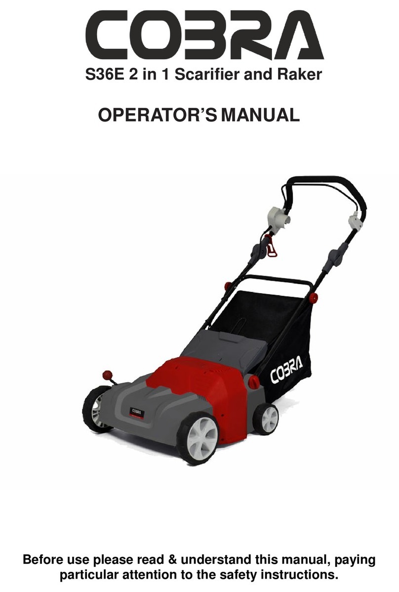 Cobra S36E Operator's manual