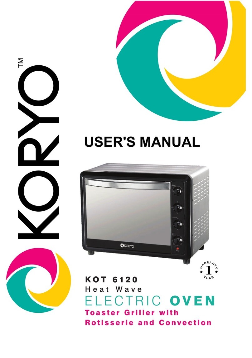 Koryo KOT 6120 user manual