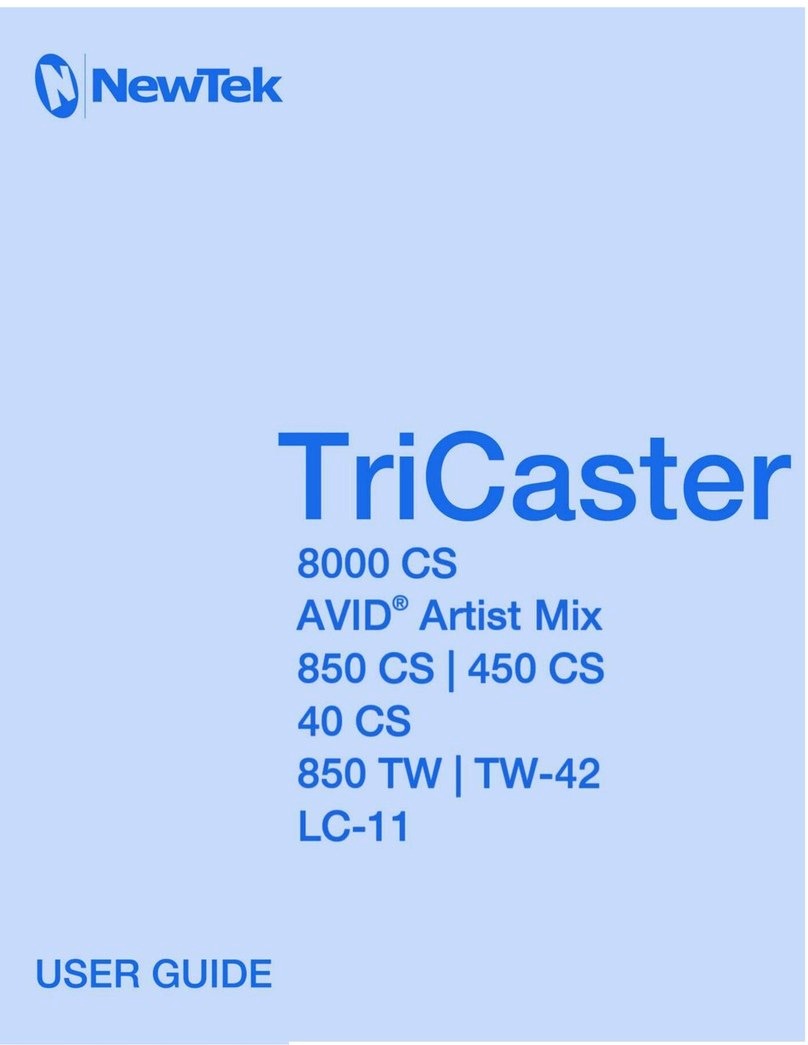 NewTek TriCaster 8000 CS user guide