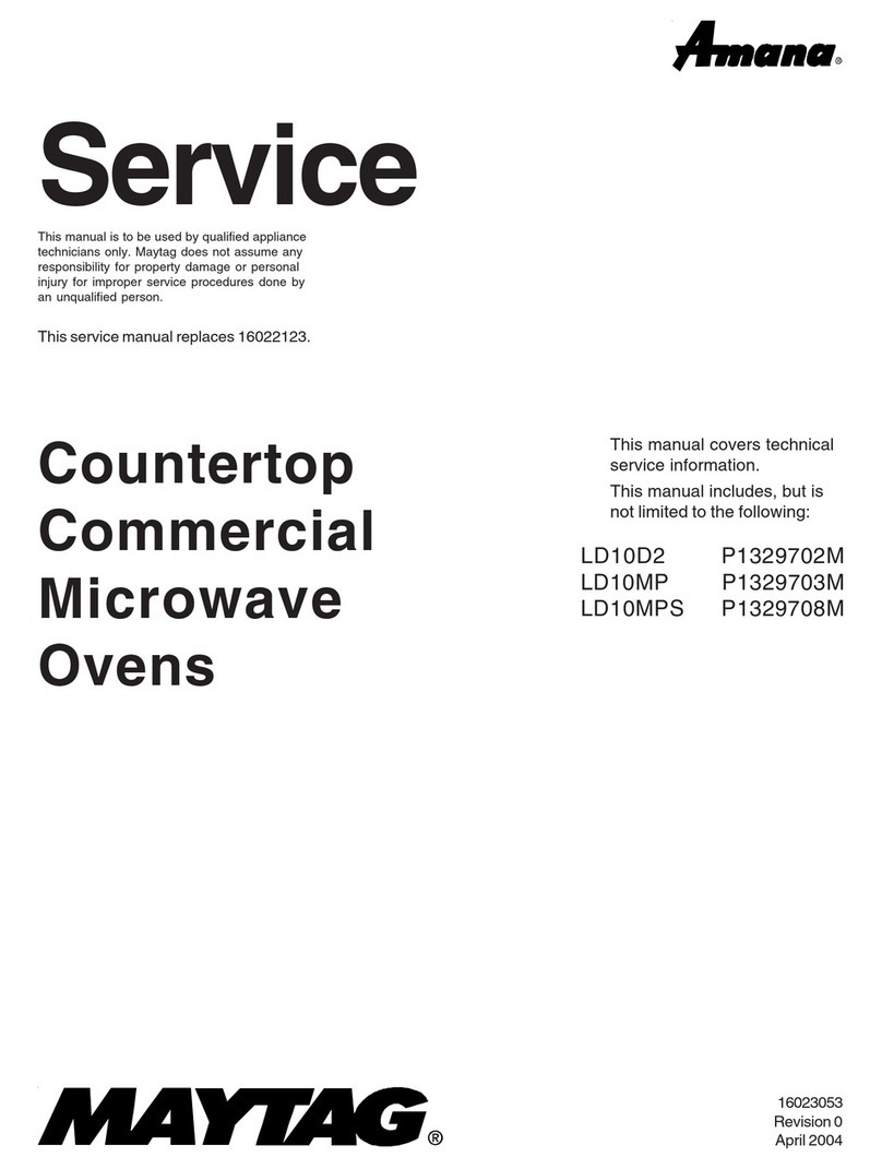 Maytag LD10D2 User manual