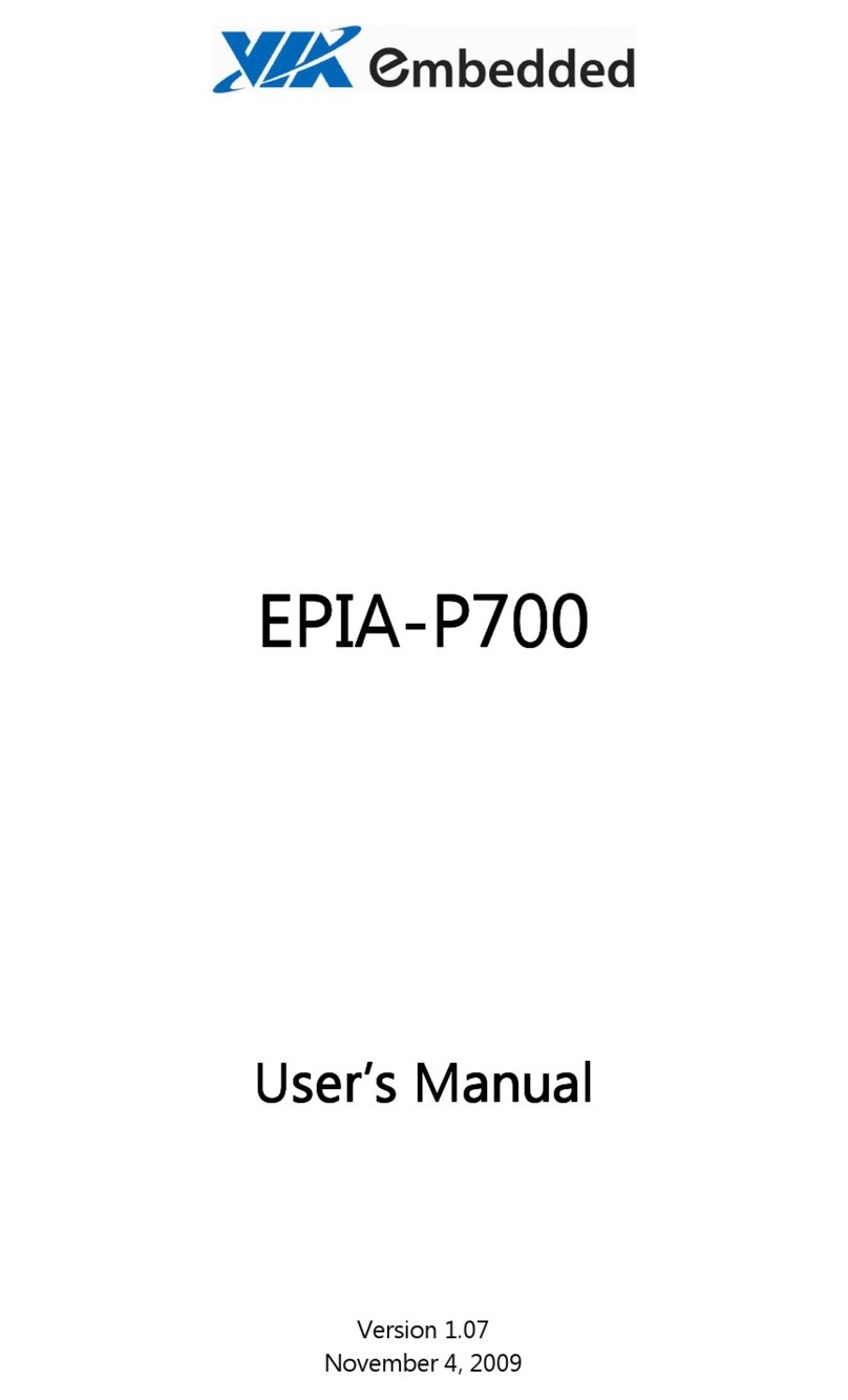 VIA Technologies EPIA-P700 User manual
