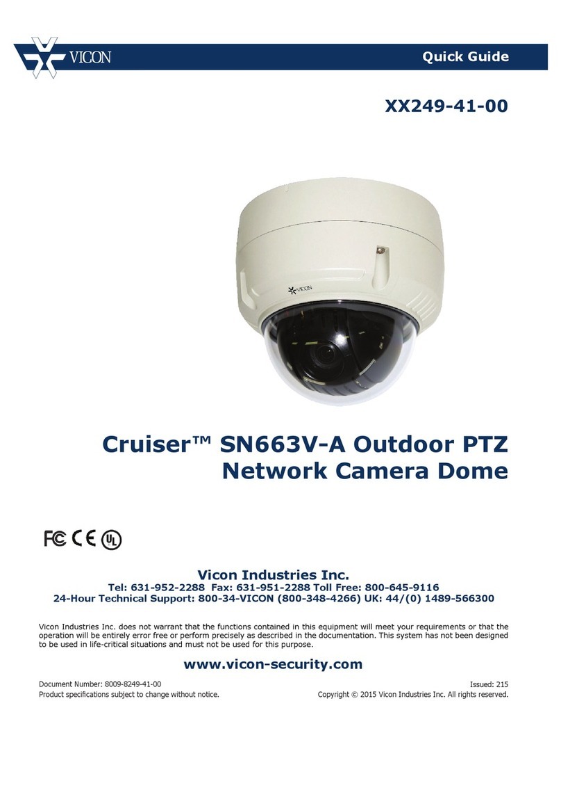 Vicon Cruiser SN663V-A User manual