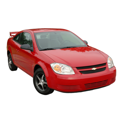Chevrolet 2006 Cobalt Assembly instructions