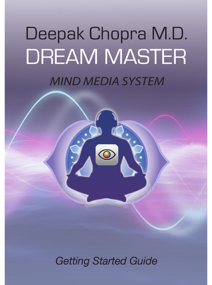 Deepak Chopra Dream Master Getting started guide