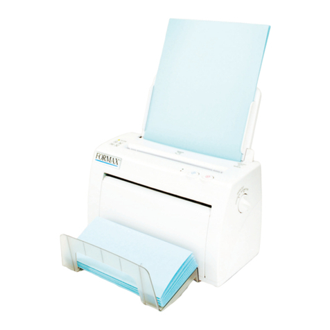 Formax FD 305 User manual Formax FD 305 User manual