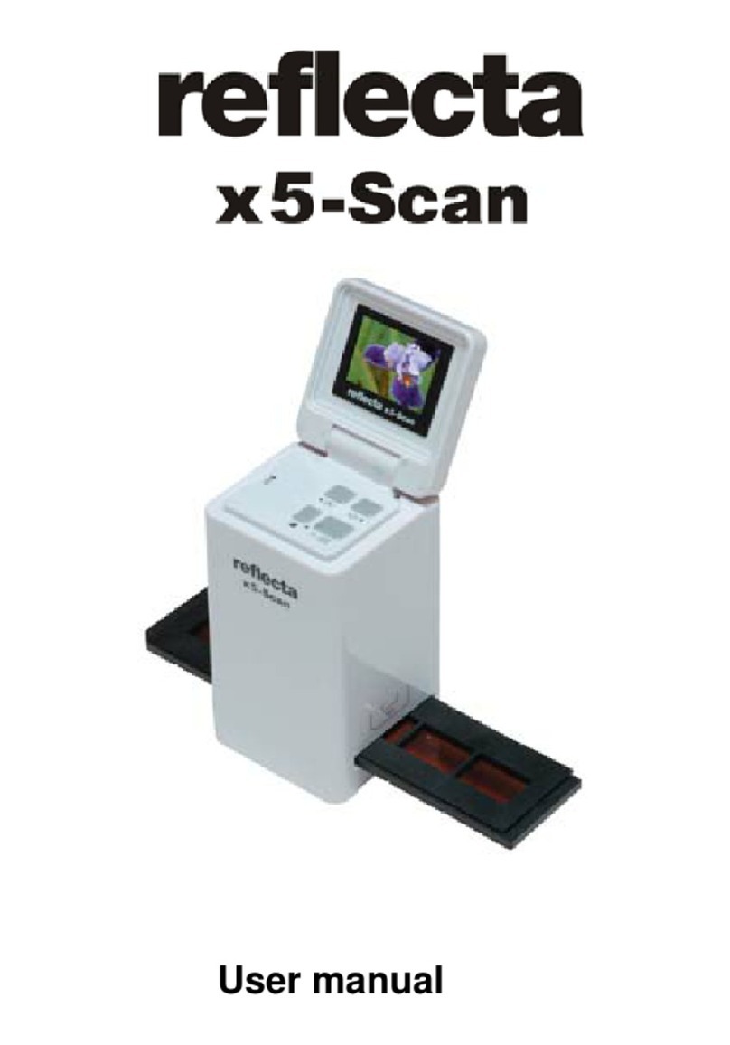 Reflecta X5 Scan User manual