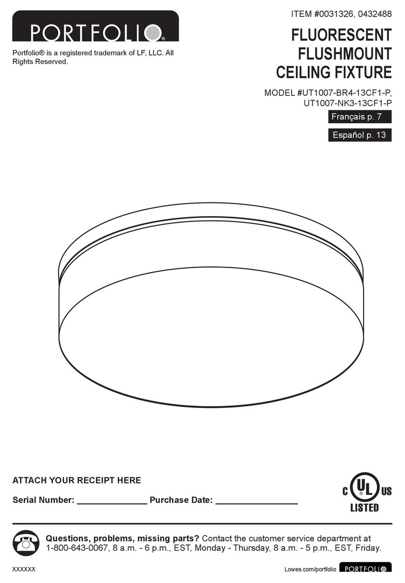 Portfolio UT1007-BR4-13CF1-P User manual