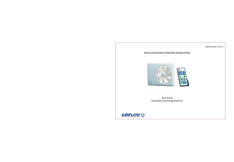 Airflow Aura Smart Installation and operating instructions
