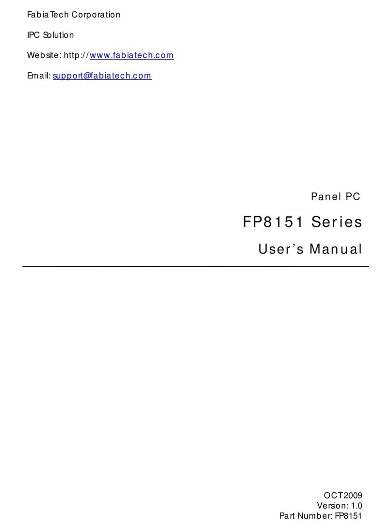 FabiaTech FP8151 Series user manual