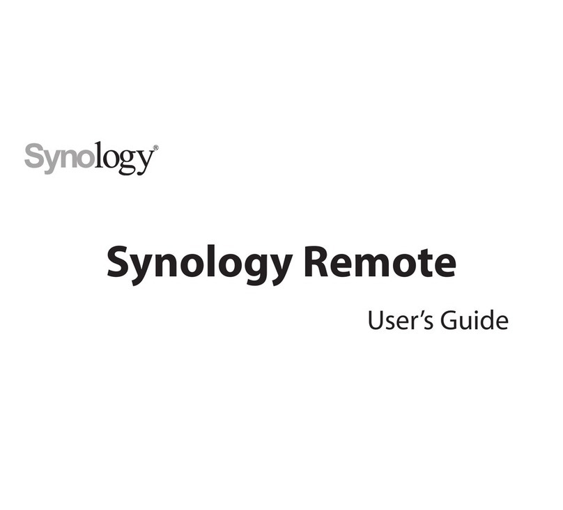 Synology Remote user guide
