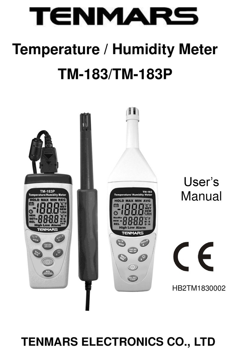 Tenmars TM-183 user manual