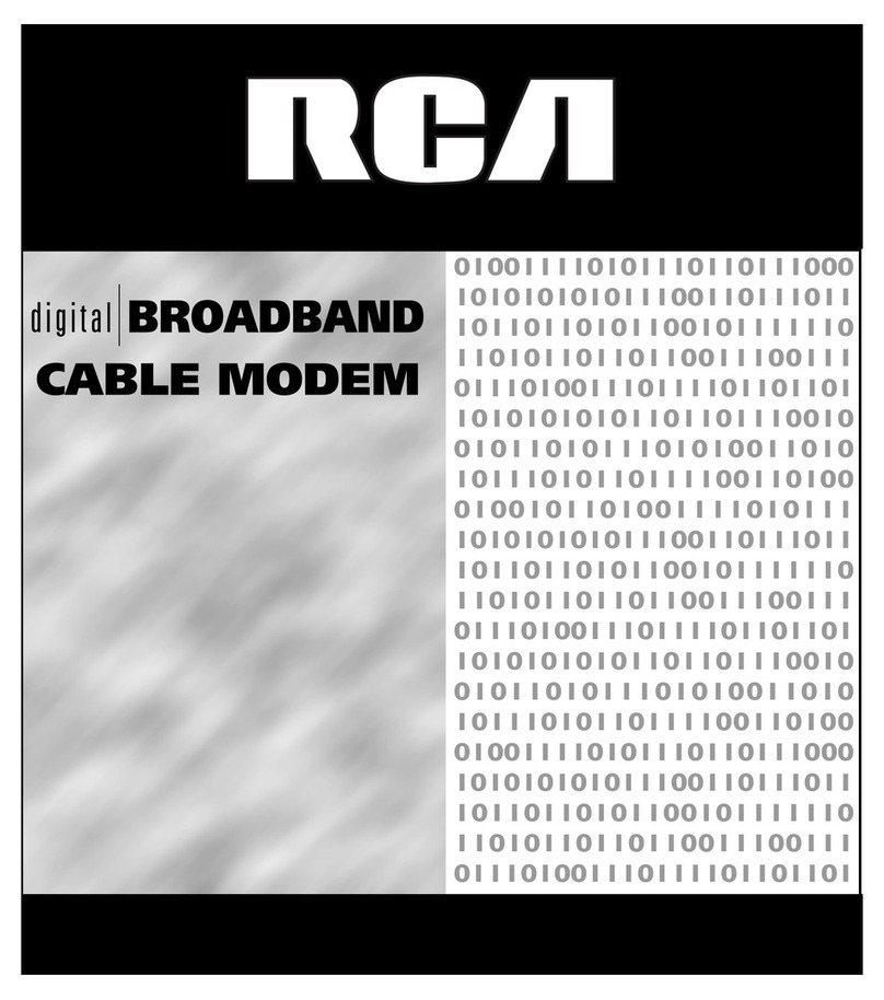 RCA DCM305 user manual
