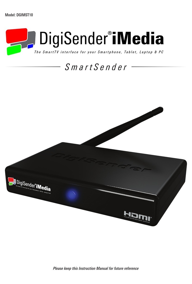 DigiSender DGIMST10 User manual
