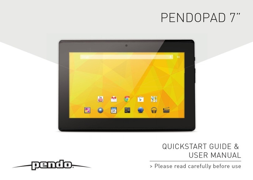 Pendo Pendopad 7" User manual