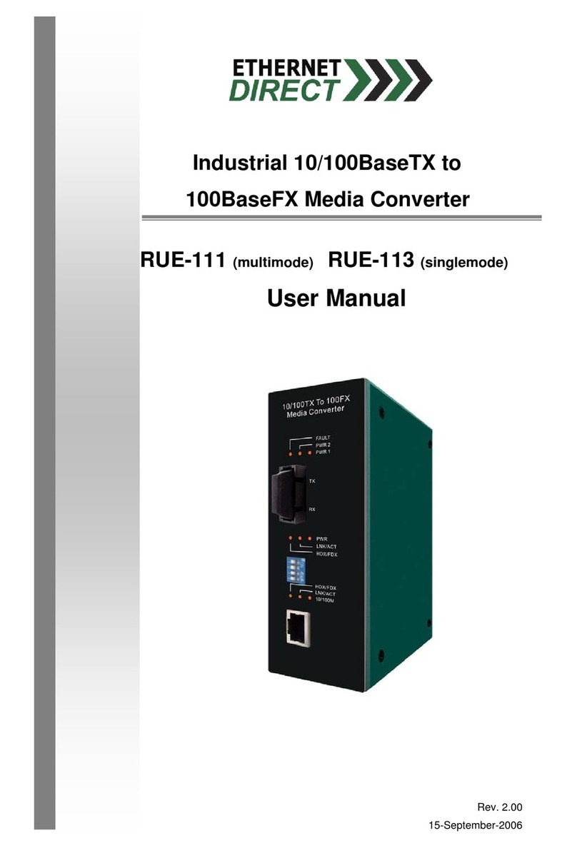 Ethernet Direct RUE-111 user manual