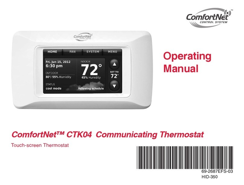 ComfortNET CTK04 operating manual