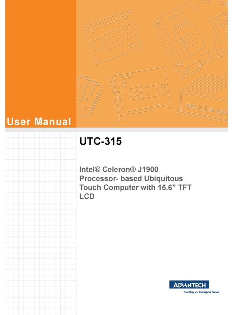 Advantech UTC-315 Series user manual