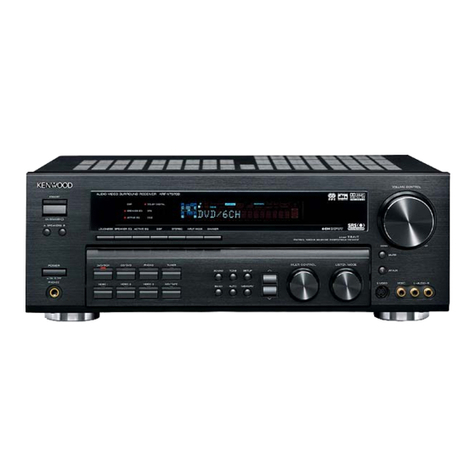 Kenwood KRF-V7070D User manual