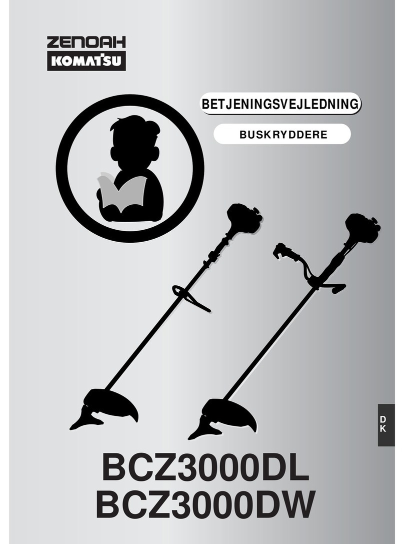 Komatsu BCZ3000DL owner's manual