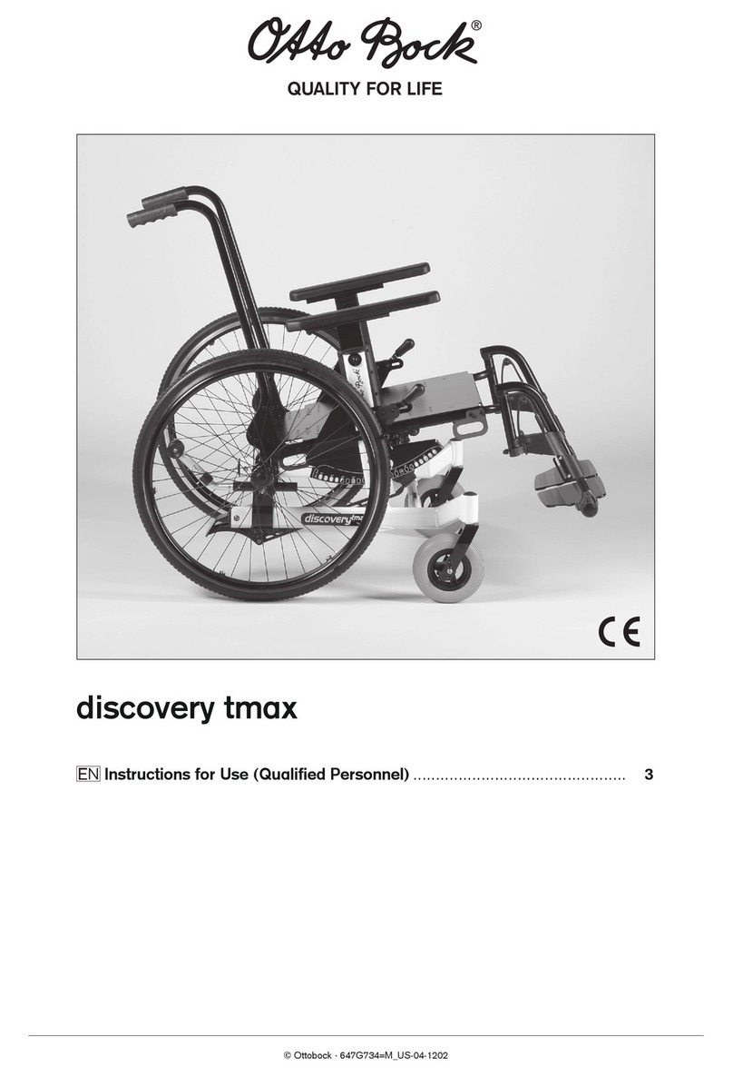 Otto Bock Discovery tmax User manual