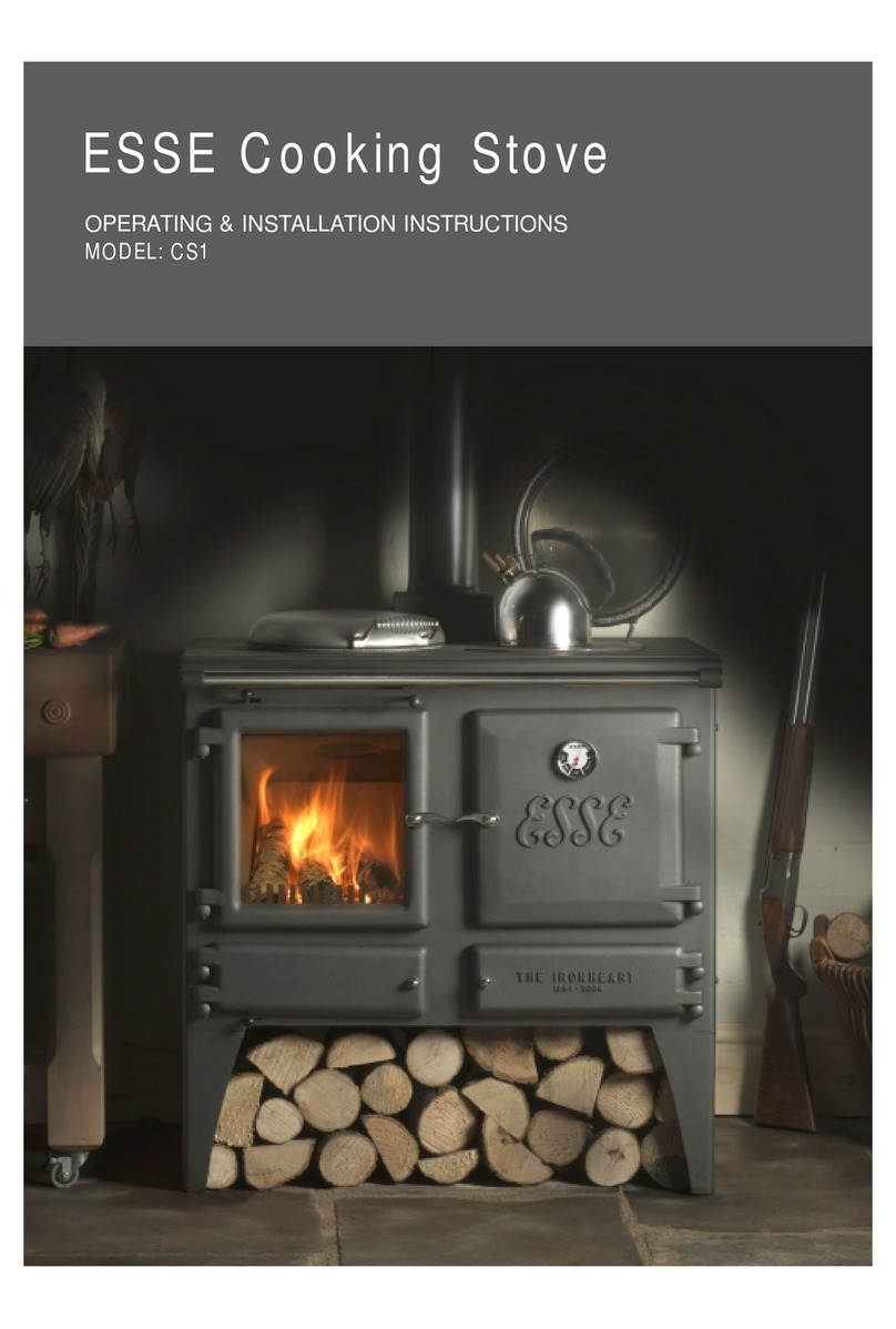 Esse CS1 Operating and installation instructions