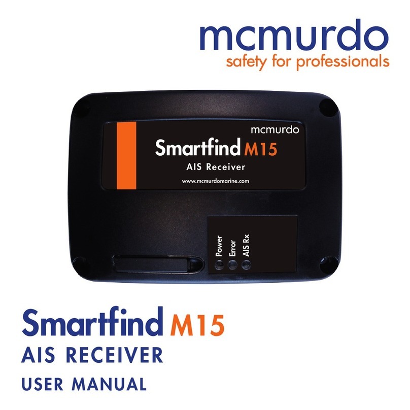 mcmurdo Smartfind M15 user manual