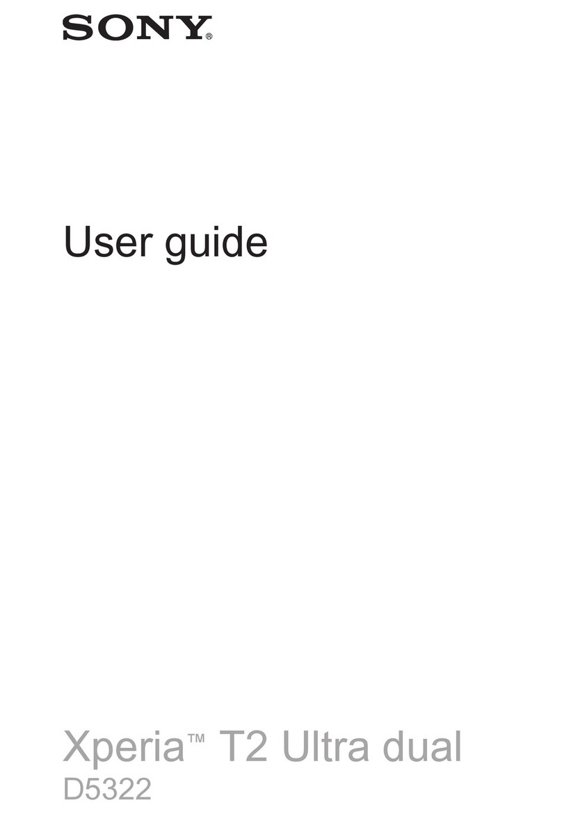 Sony Xperia T2 Ultra dual D5322 User manual
