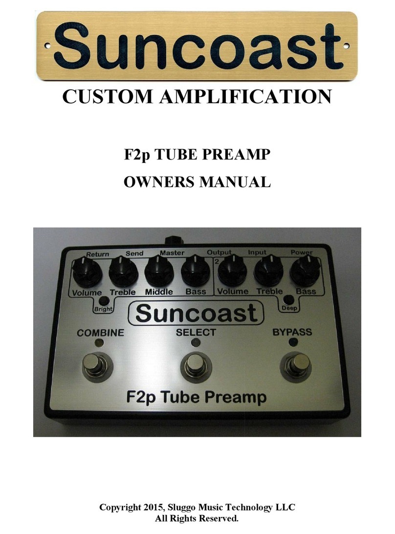 Suncoast F2p owner's manual