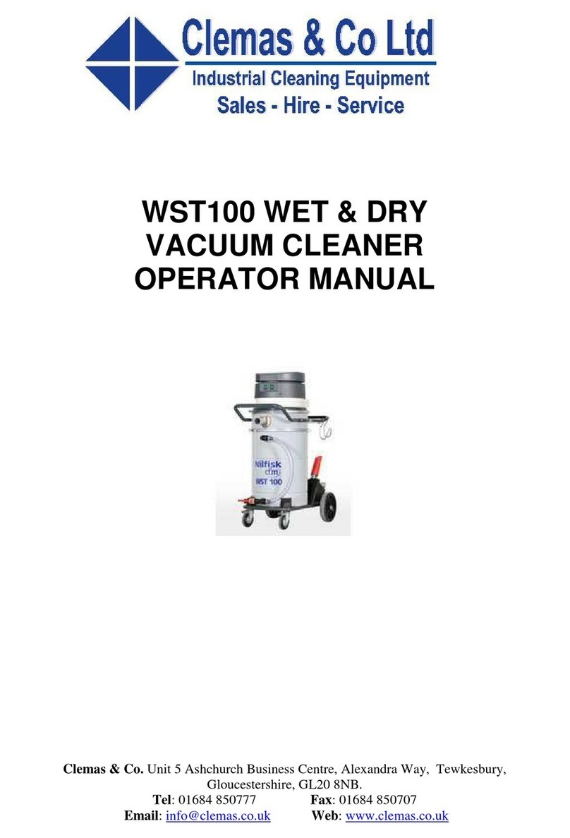 Clemas & Co WST100 Operator's manual