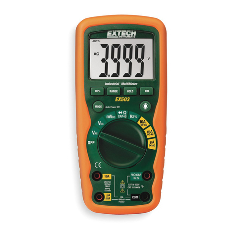 Extech Instruments EX503 User manual