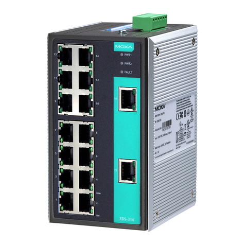 Moxa Technologies EDS-316 EtherDevice Manual
