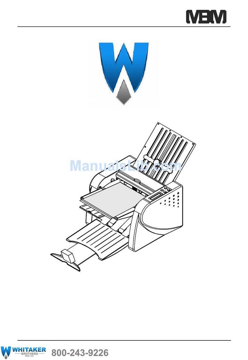 Whitaker 93M User manual
