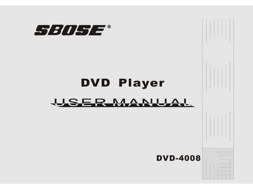 SBose DVD-4008 user manual