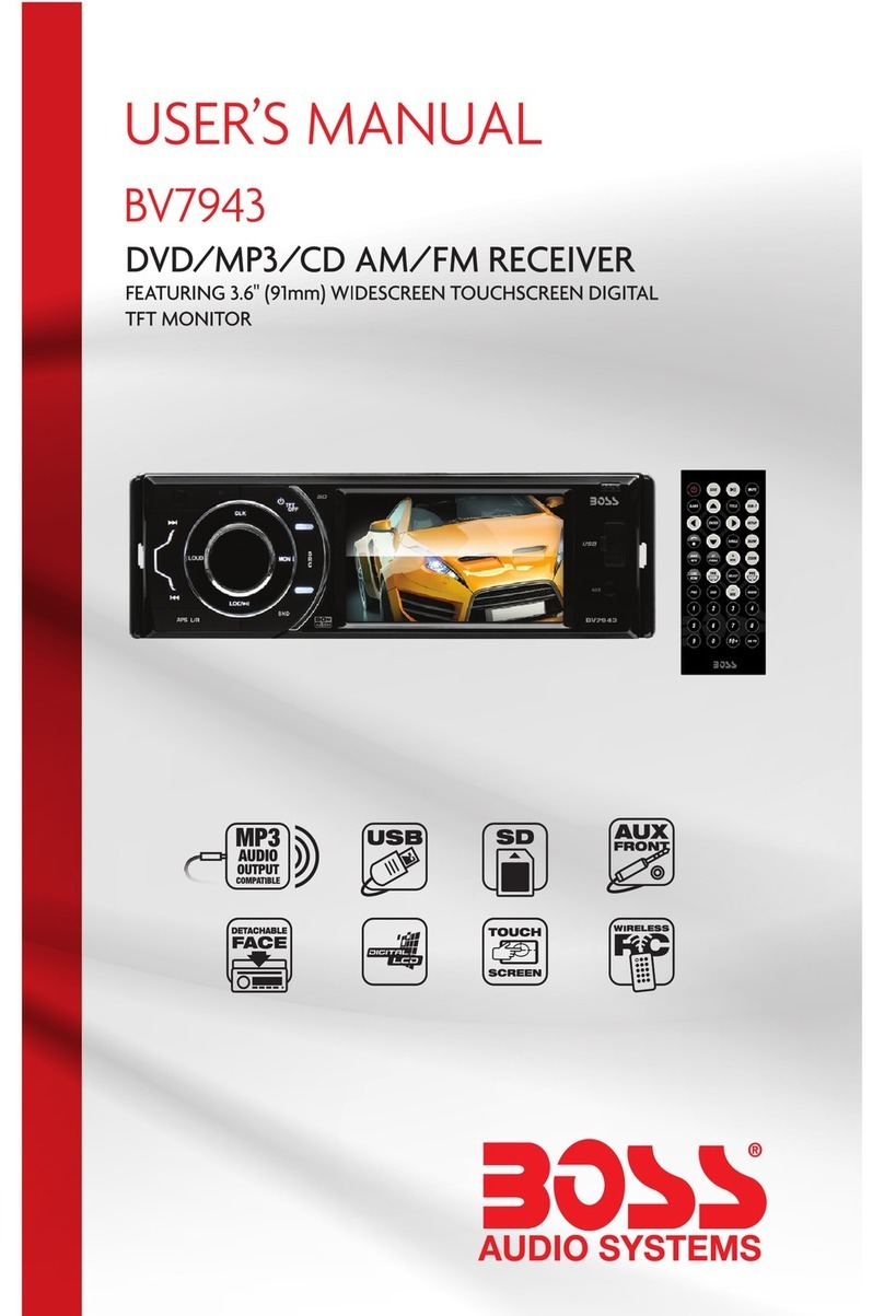 Boss Audio Systems BV7943 User manual