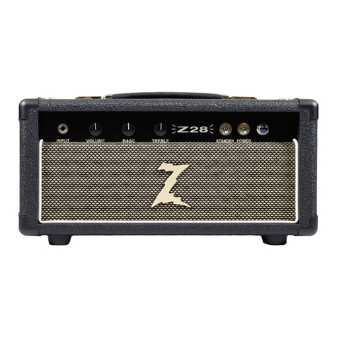 DR. Z Amplification Z-28 user manual