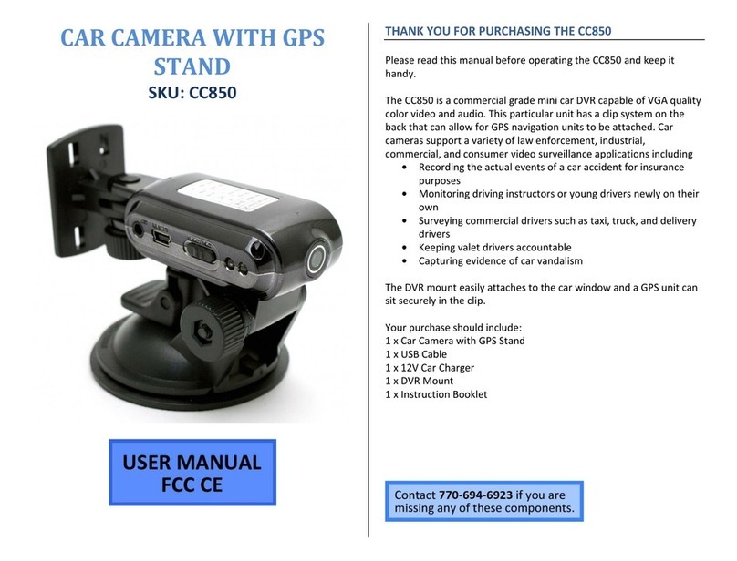 Mini Gadgets CC850 user manual