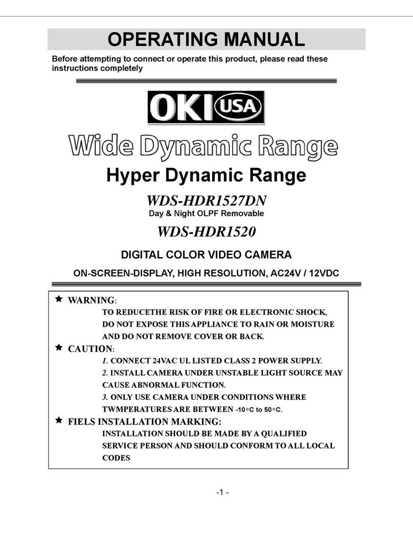 Oki WDS-HDR1527DN operating manual