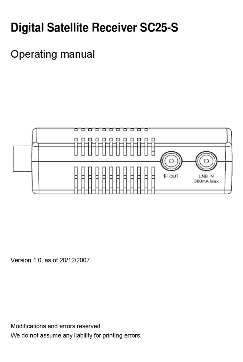 COMAG SC25-S operating manual