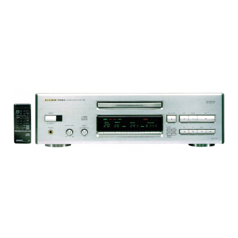 Onkyo DX-706 User manual