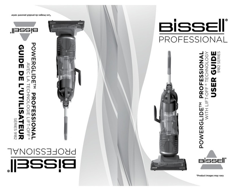 Bissell powerglide 9182 series user manual