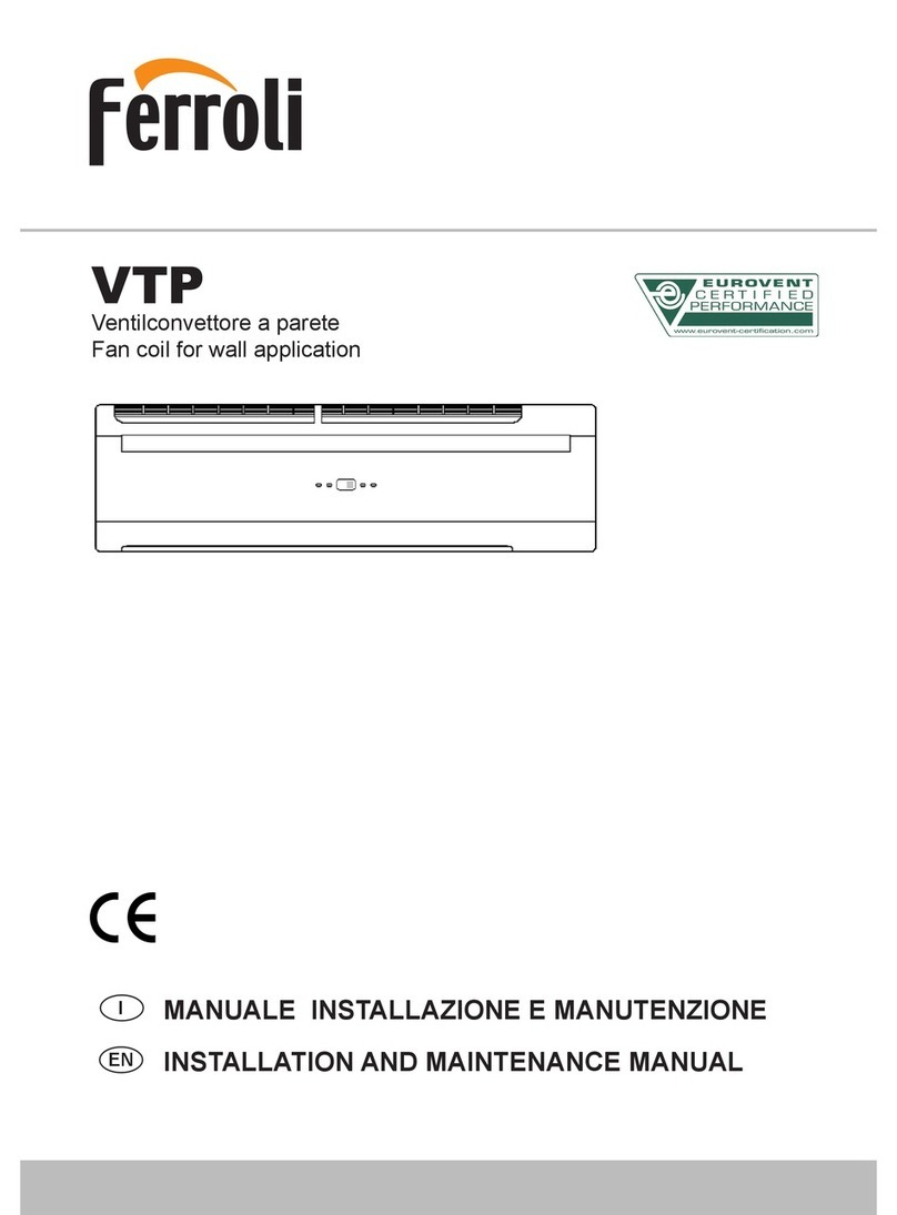 Ferroli 15 User manual Ferroli 15 User manual