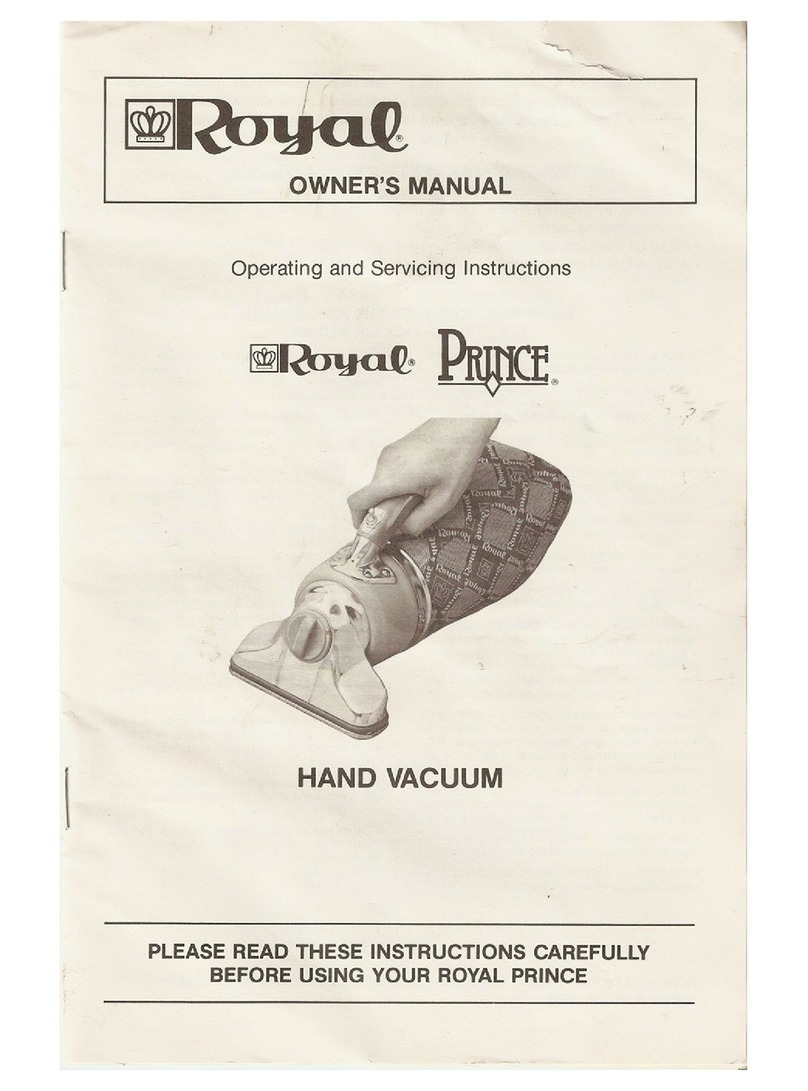 Royal Prince owner's manual