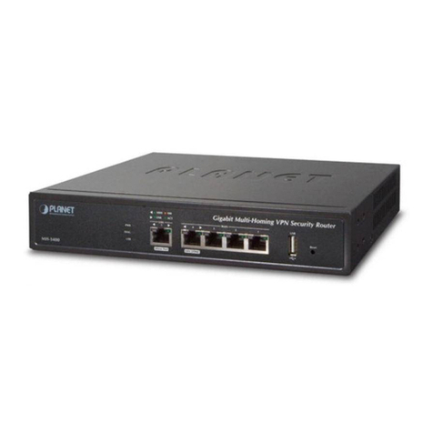 Planet MH-3400 user manual