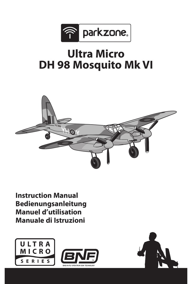 PARKZONE Ultra Micro DH 98 Mosquito Mk VI instruction manual